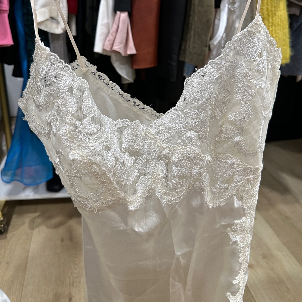 Vintage jonquil petite 80s 90s one of a kind! Elegant beige lace‎ lingerie - Picture 9 of 15